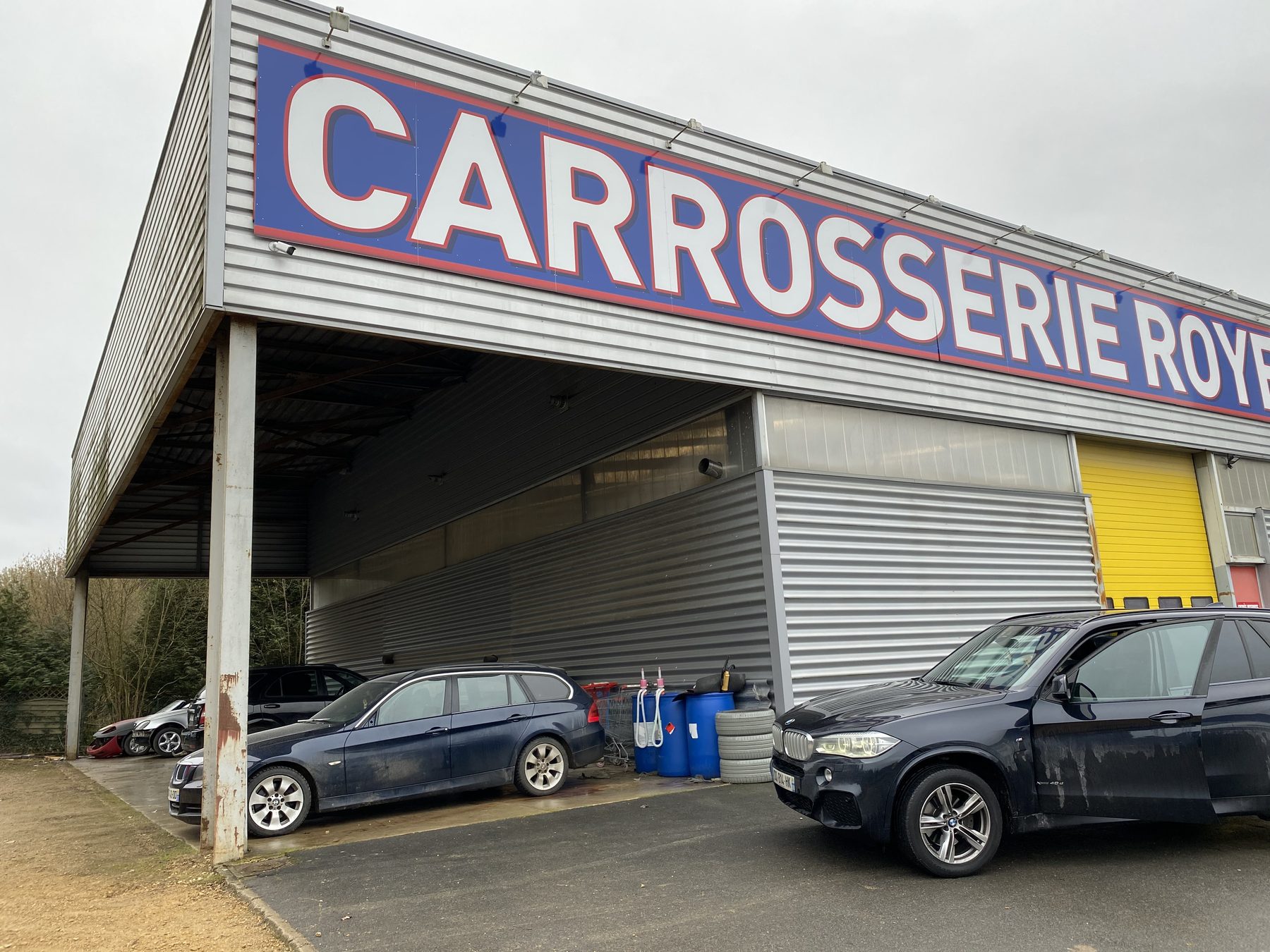 Carrosserie Royer avant travaux