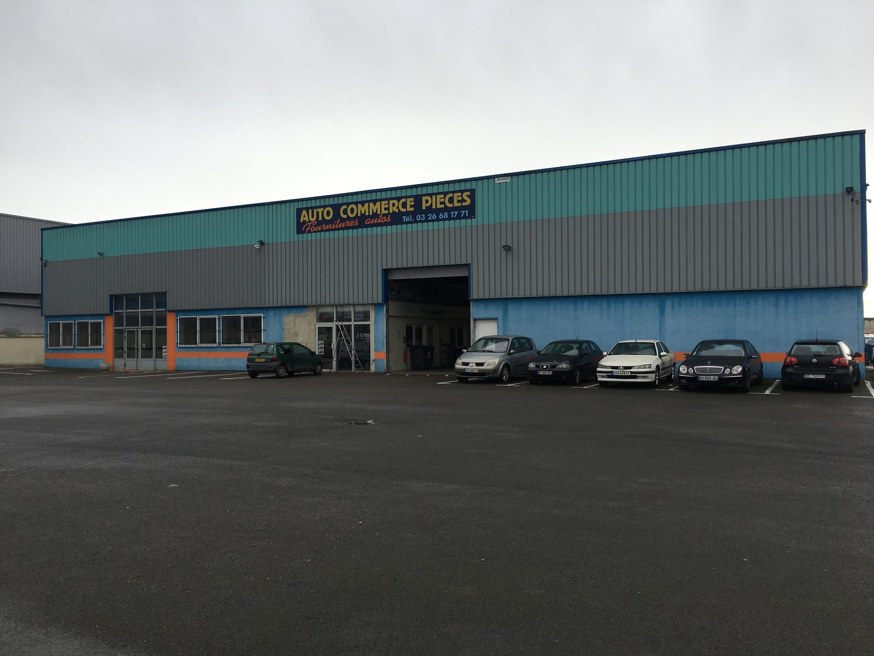 Châlons Auto Commerce avant travaux